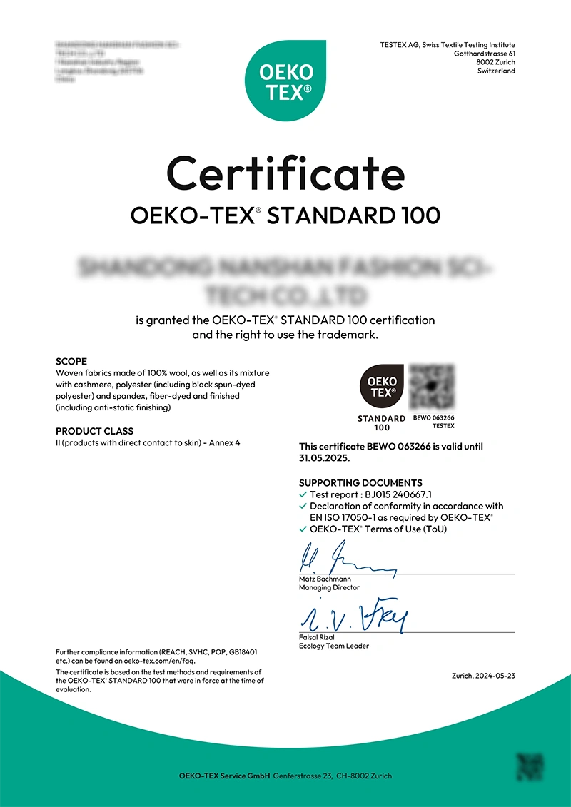 Oeko-Tex100